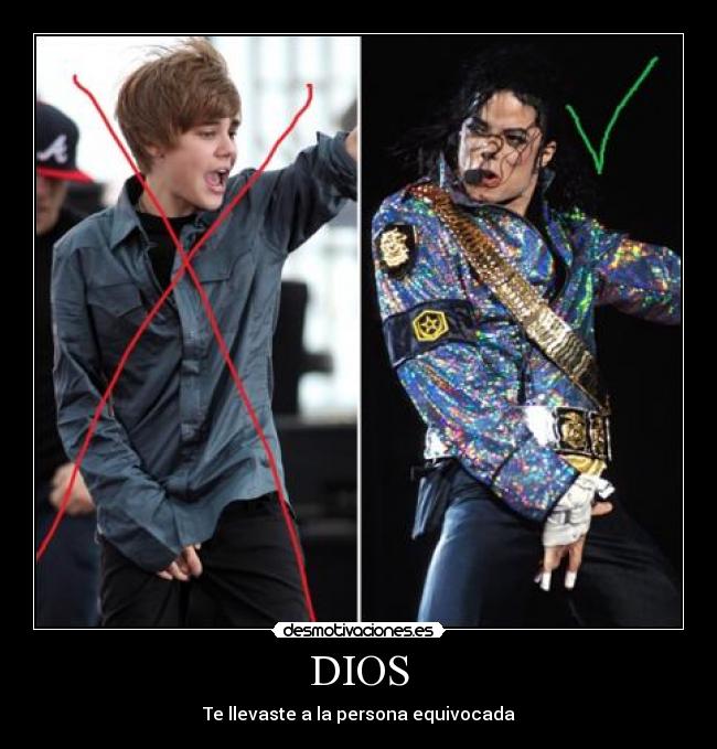 DIOS - Te llevaste a la persona equivocada