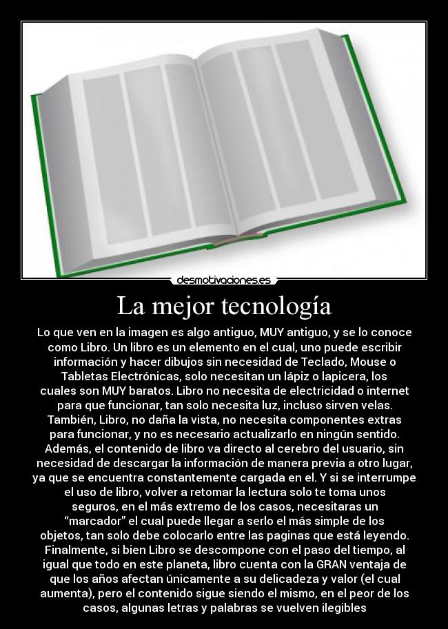 La mejor tecnología -