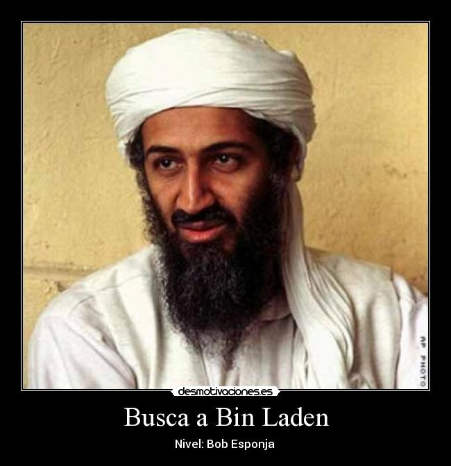 Busca a Bin Laden - Nivel: Bob Esponja 