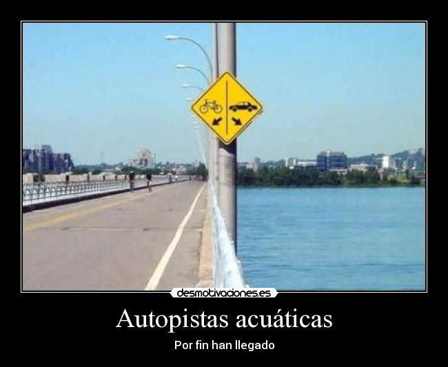 Autopistas acuáticas -