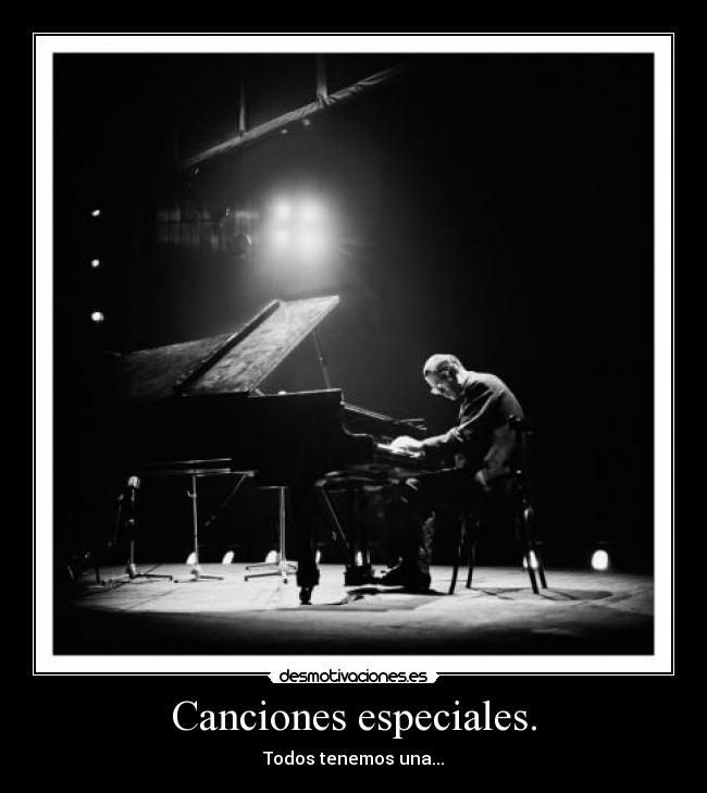 Canciones especiales. - 