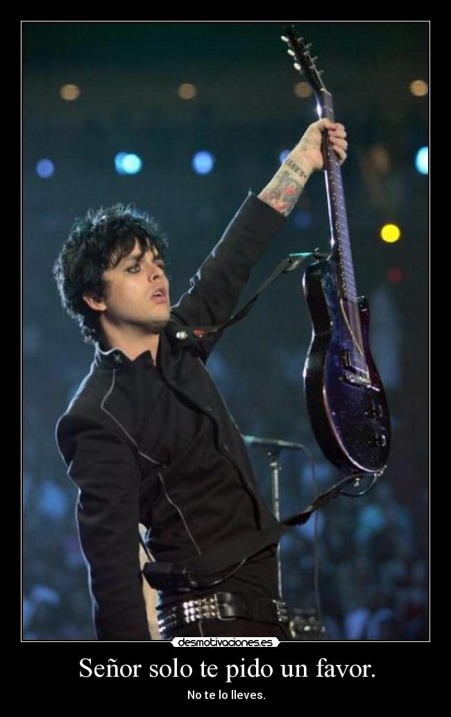 Señor solo te pido un favor. - 