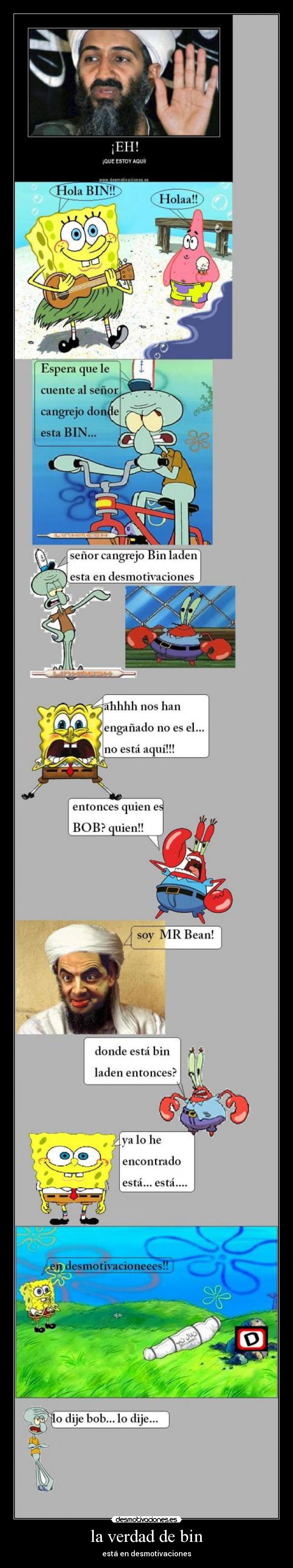 la verdad de bin - está en desmotivaciones