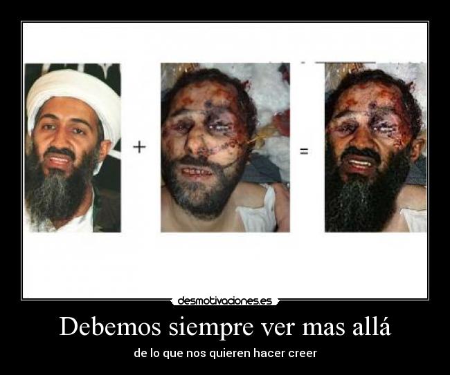 Debemos siempre ver mas allá - 