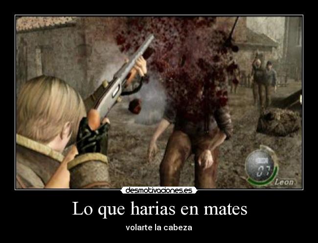 Lo que harias en mates -