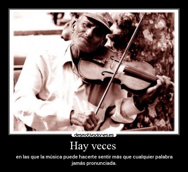 Hay veces  - 