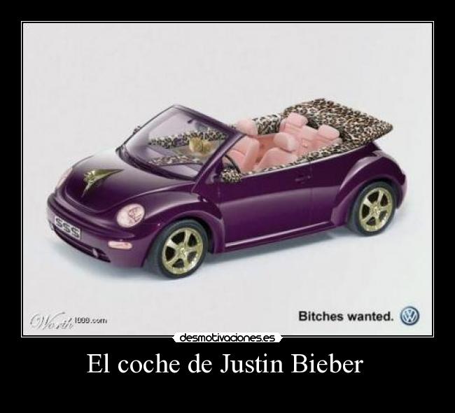 El coche de Justin Bieber -