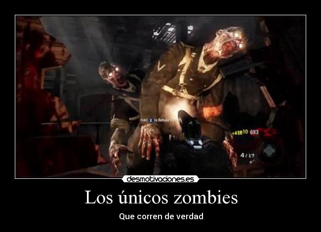 Los únicos zombies -