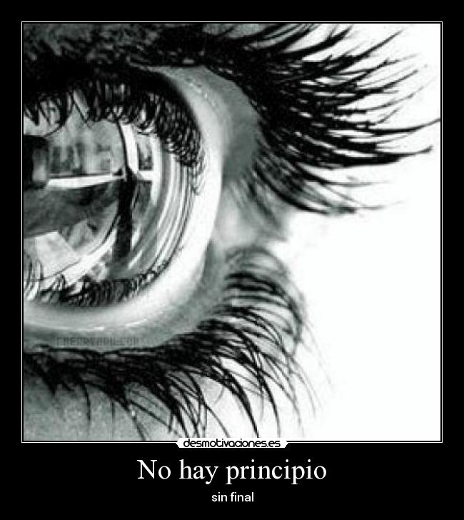 No hay principio -