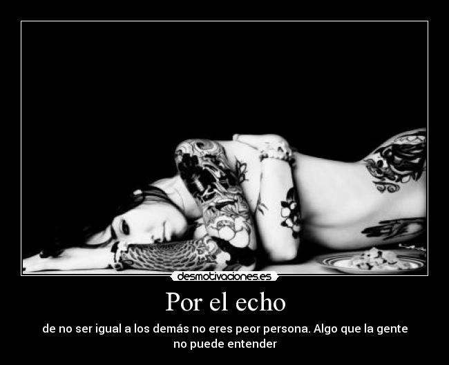 Por el echo - 