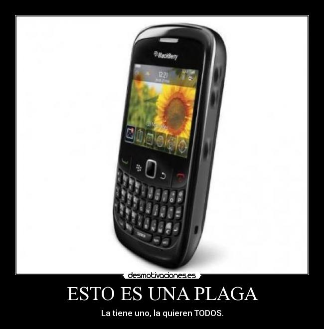 ESTO ES UNA PLAGA - La tiene uno, la quieren TODOS.