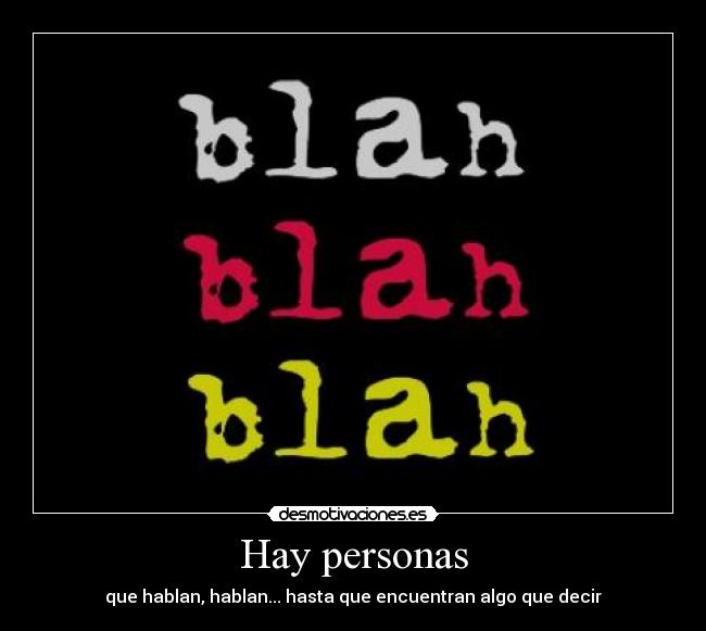 Hay personas - 