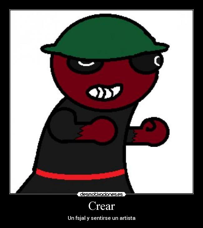 Crear - Un fsjal y sentirse un artista