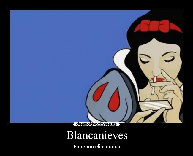 carteles bancanieves desmotivaciones