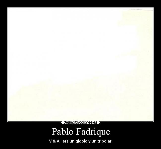 Pablo Fadrique - 