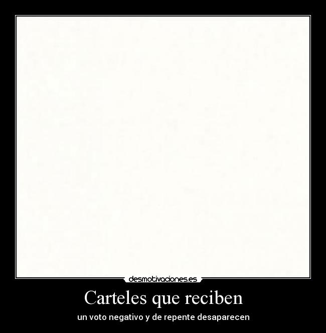 Carteles que reciben -