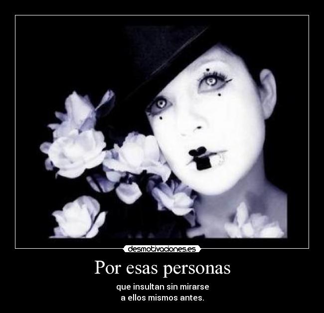 Por esas personas - 