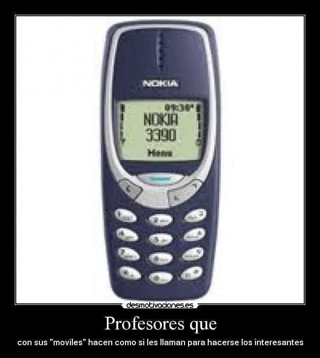 Profesores que -