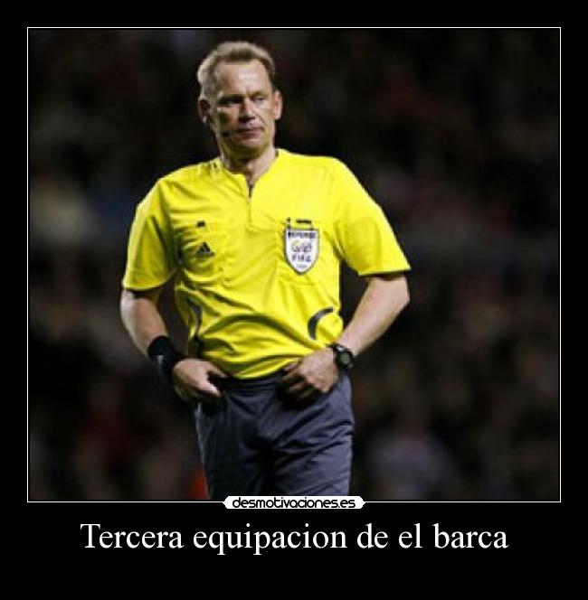 Tercera equipacion de el barca -