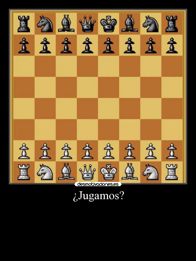 ¿Jugamos? -