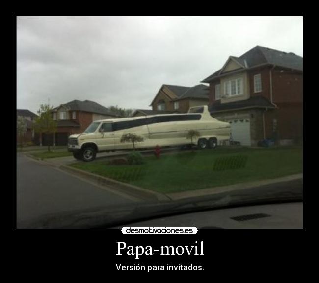 Papa-movil - Versión para invitados.