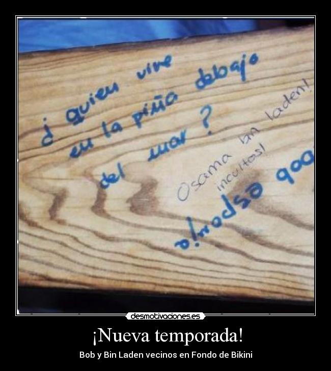 ¡Nueva temporada! -