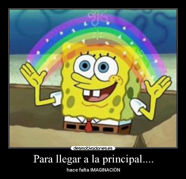 Para llegar a la principal.... -