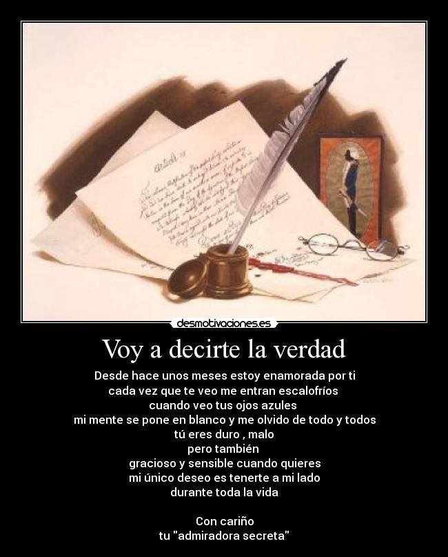 Voy a decirte la verdad -