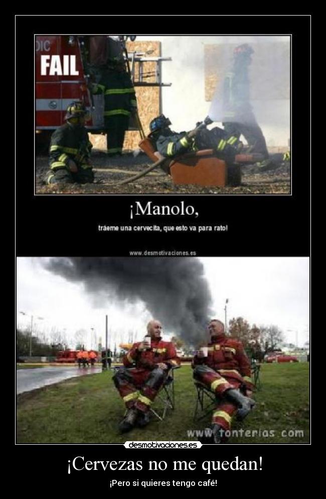 ¡Cervezas no me quedan! - 