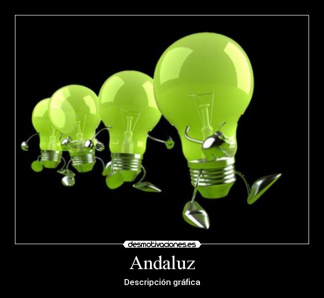 Andaluz - Descripción gráfica