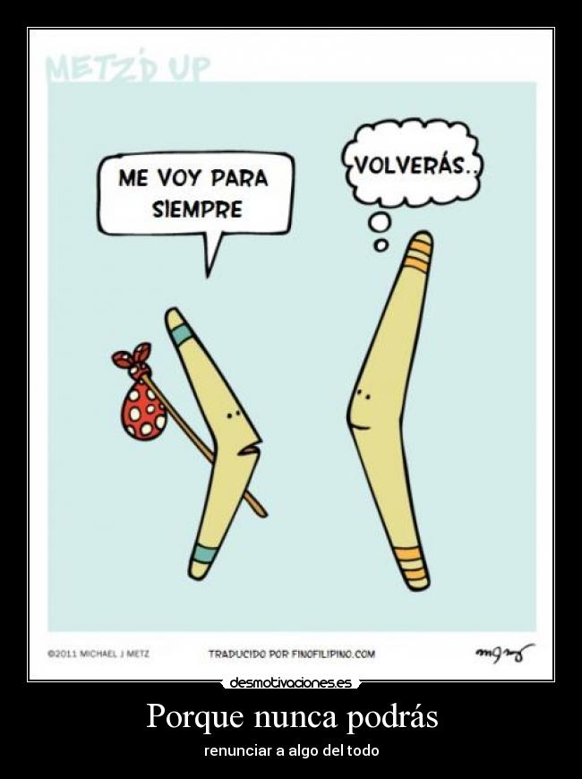 Porque nunca podrás - 