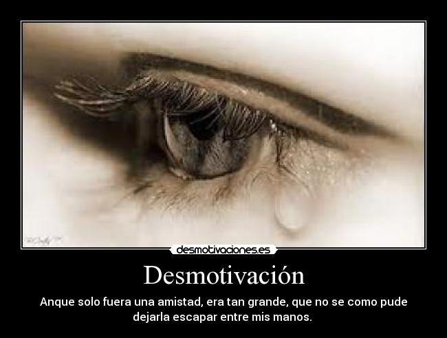 Desmotivación -