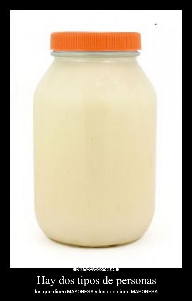 Hay dos tipos de personas -