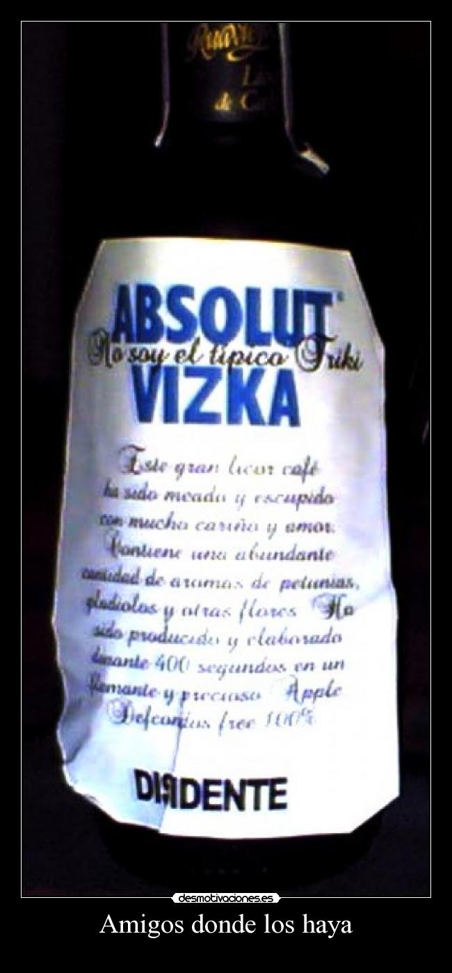 Amigos donde los haya -