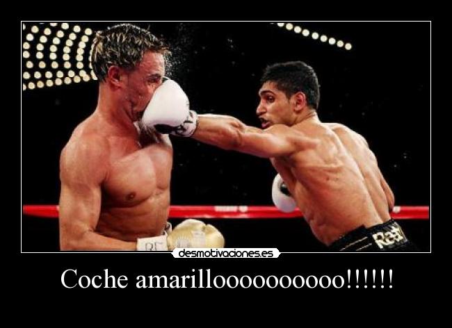 Coche amarilloooooooooo!!!!!! -