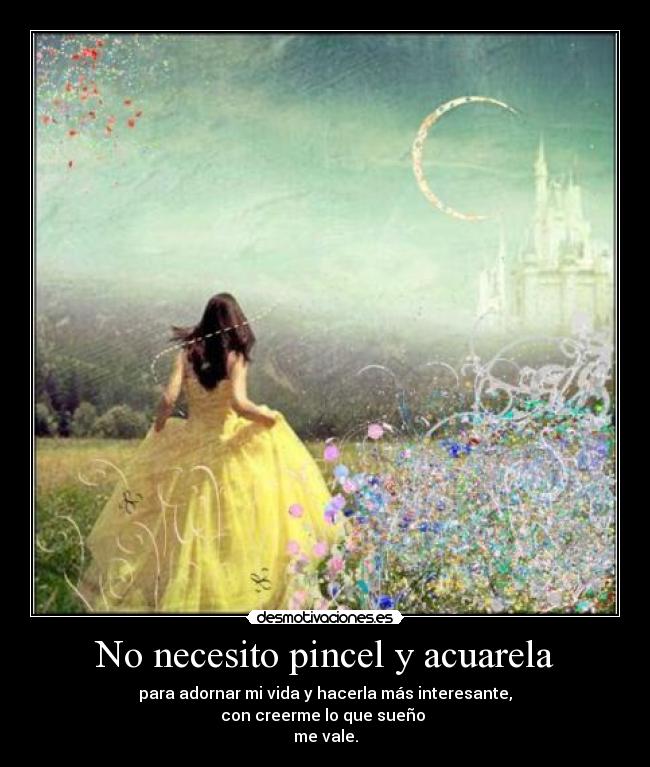 No necesito pincel y acuarela - 