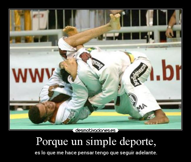 Porque un simple deporte, - 