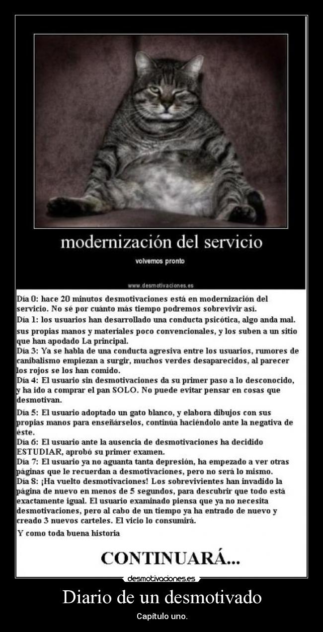 Diario de un desmotivado -