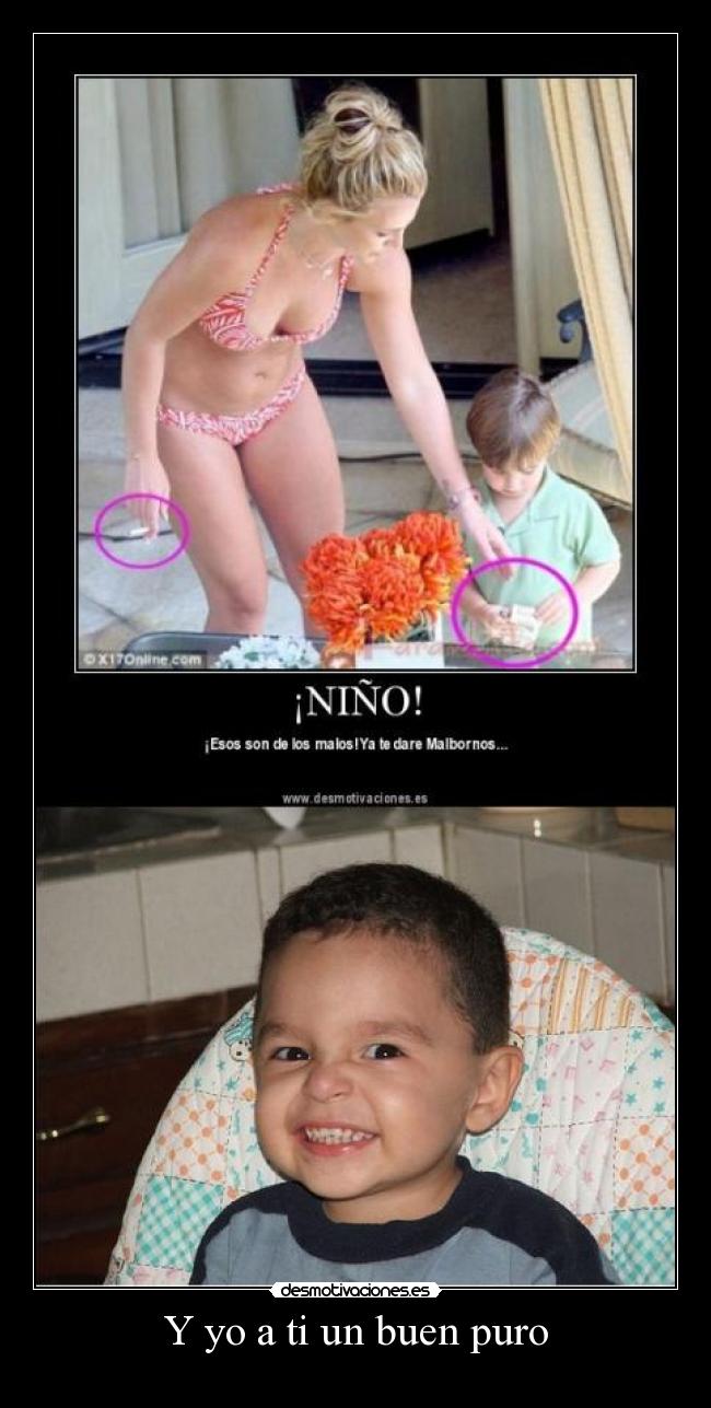 Y yo a ti un buen puro - 