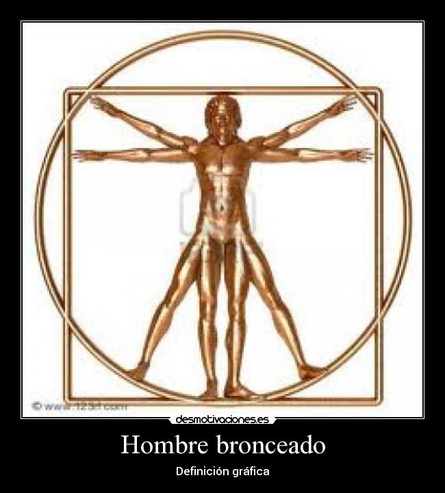 Hombre bronceado - Definición gráfica