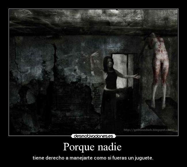 Porque nadie -