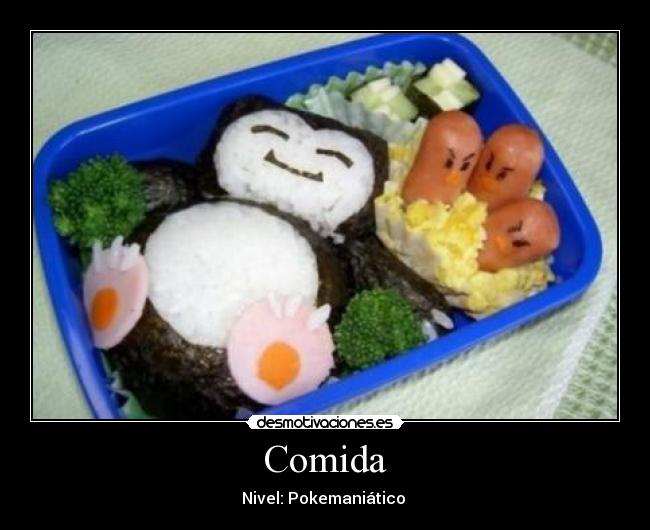 Comida - Nivel: Pokemaniático