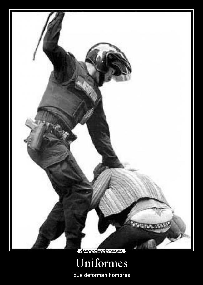 Uniformes - que deforman hombres