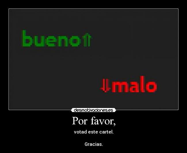 Por favor, Desmotivaciones