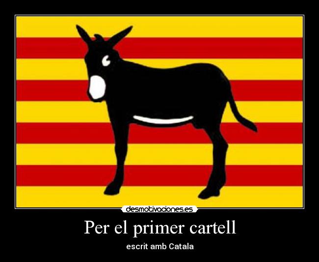Per el primer cartell - 