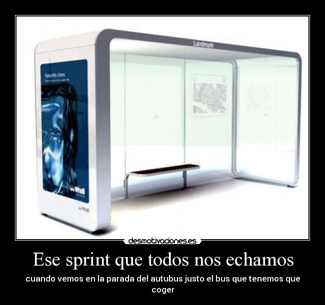 carteles sprintbusect desmotivaciones