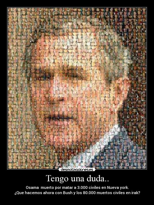 carteles bush desmotivaciones