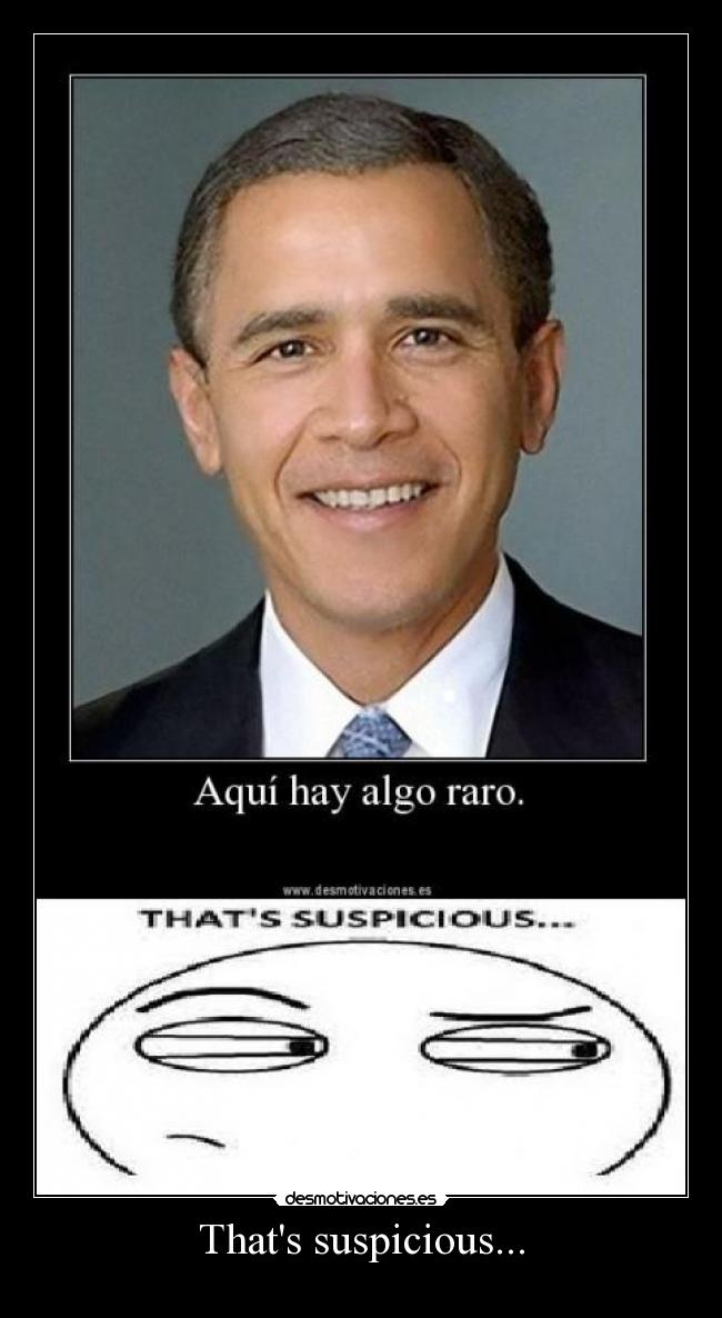 Thats suspicious... -