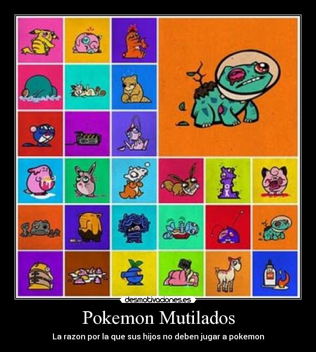 Pokemon Mutilados -