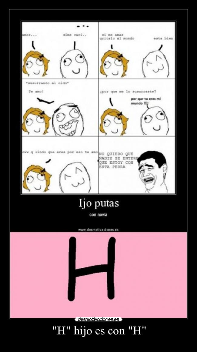 H hijo es con H - 